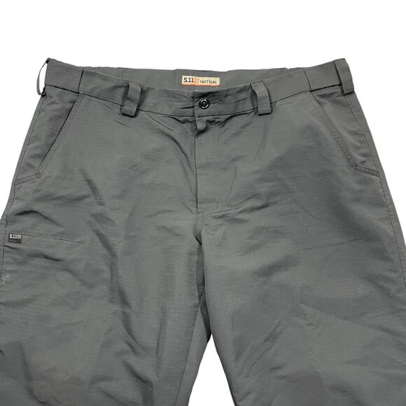 5.11 Tactical 40 x 30 Gray Cargo Pants Pockets Polyester - Picture 5 of 6